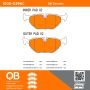 MPA 1000-0396C QB Ceramic Brake Pads