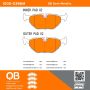 MPA 1000-0396M QB Semi-Metallic Brake Pads