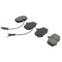 MPA 1000-0407AM QB Semi-Metallic Brake Pads