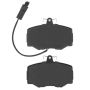 MPA 1000-0407AM QB Semi-Metallic Brake Pads