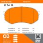MPA 1000-0433C QB Ceramic Brake Pads