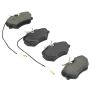MPA 1000-0454M QB Semi-Metallic Brake Pads