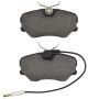 MPA 1000-0454M QB Semi-Metallic Brake Pads
