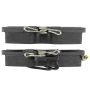 MPA 1000-0454M QB Semi-Metallic Brake Pads