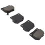 MPA 1000-0461M QB Semi-Metallic Brake Pads