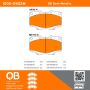 MPA 1000-0502M QB Semi-Metallic Brake Pads