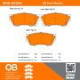 MPA 1000-0510M QB Semi-Metallic Brake Pads