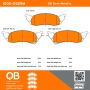 MPA 1000-0529M QB Semi-Metallic Brake Pads