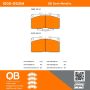MPA 1000-0531M QB Semi-Metallic Brake Pads