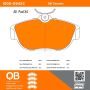 MPA 1000-0542C QB Ceramic Brake Pads