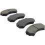 MPA 1000-0550M QB Semi-Metallic Brake Pads