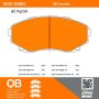 MPA 1000-0551C QB Ceramic Brake Pads
