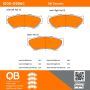 MPA 1000-0556C QB Ceramic Brake Pads