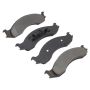 MPA 1000-0557M QB Semi-Metallic Brake Pads