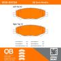 MPA 1000-0572M QB Semi-Metallic Brake Pads