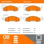 MPA 1000-0576C QB Ceramic Brake Pads
