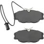 MPA 1000-0590M QB Semi-Metallic Brake Pads