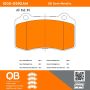 MPA 1000-0592AM QB Semi-Metallic Brake Pads