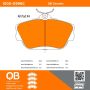 MPA 1000-0598C QB Ceramic Brake Pads