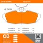 MPA 1000-0599C QB Ceramic Brake Pads
