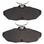 MPA 1000-0599M QB Semi-Metallic Brake Pads