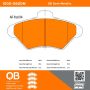 MPA 1000-0600M QB Semi-Metallic Brake Pads