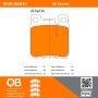 MPA 1000-0603C QB Ceramic Brake Pads