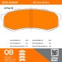 MPA 1000-0606M QB Semi-Metallic Brake Pads