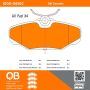 MPA 1000-0610C QB Ceramic Brake Pads
