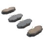 MPA 1000-0610M QB Semi-Metallic Brake Pads