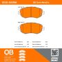 MPA 1000-0619M QB Semi-Metallic Brake Pads