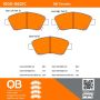 MPA 1000-0621C QB Ceramic Brake Pads