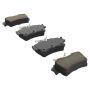 MPA 1000-0627AM QB Semi-Metallic Brake Pads