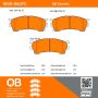 MPA 1000-0637C QB Ceramic Brake Pads