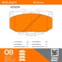 MPA 1000-0647C QB Ceramic Brake Pads