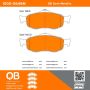 MPA 1000-0648M QB Semi-Metallic Brake Pads