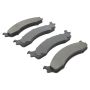 MPA 1000-0655AM QB Semi-Metallic Brake Pads