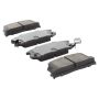 MPA 1000-0657M QB Semi-Metallic Brake Pads