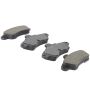 MPA 1000-0661M QB Semi-Metallic Brake Pads