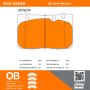 MPA 1000-0665M QB Semi-Metallic Brake Pads