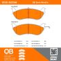 MPA 1000-0674M QB Semi-Metallic Brake Pads