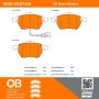 MPA 1000-0687AM QB Semi-Metallic Brake Pads