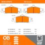 MPA 1000-0727C QB Ceramic Brake Pads