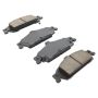 MPA 1000-0727M QB Semi-Metallic Brake Pads