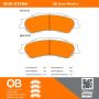 MPA 1000-0729M QB Semi-Metallic Brake Pads