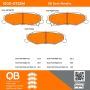 MPA 1000-0732M QB Semi-Metallic Brake Pads