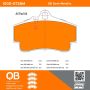 MPA 1000-0738M QB Semi-Metallic Brake Pads