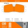 MPA 1000-0754C QB Ceramic Brake Pads