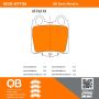 MPA 1000-0771M QB Semi-Metallic Brake Pads