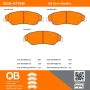 MPA 1000-0774M QB Semi-Metallic Brake Pads